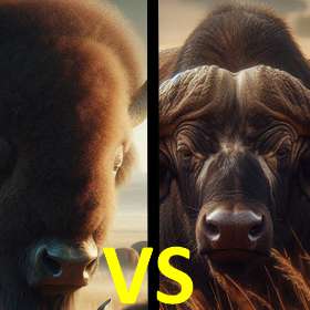 bison vs buffalo