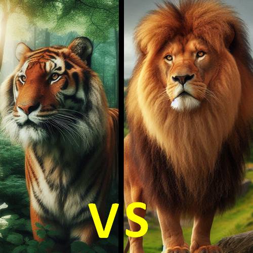 tiger vs lion