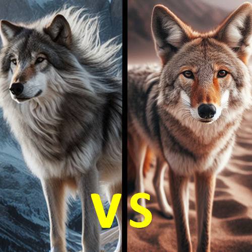 wolf vs coyote