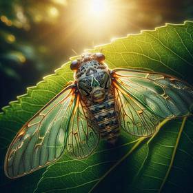 what animals eat cicadas