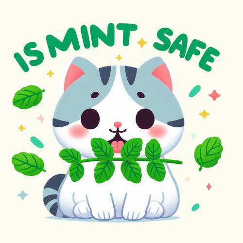 is mint dangerous for cats infographics