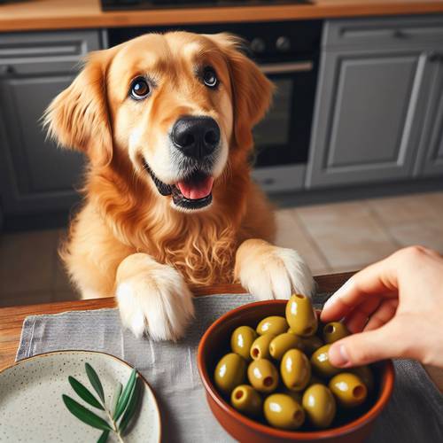 are olives good for dogs