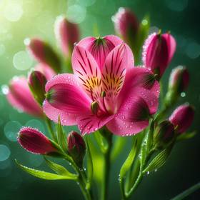 Alstroemeria flowers