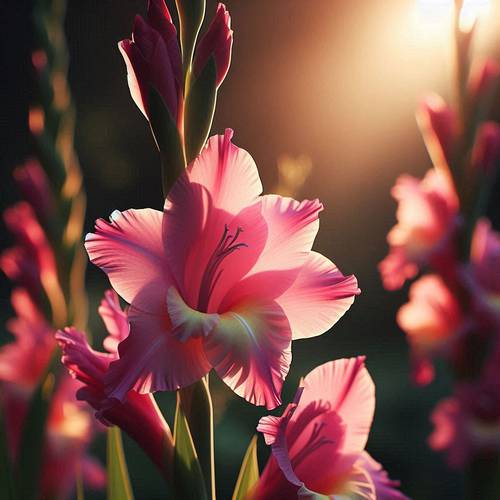 a magnificent Gladiolus flower