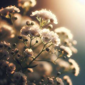 Gypsophila flowers