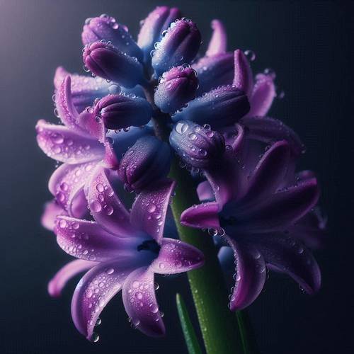 a magnificent Hyacinth flower