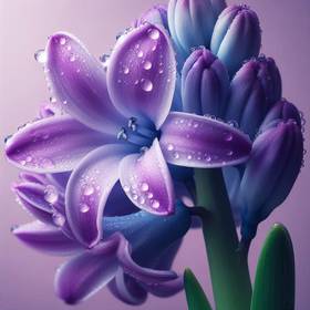 Hyacinth flowers