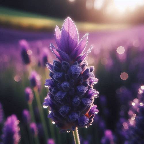 a magnificent  Lavender flower