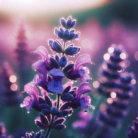 Lavender flowers