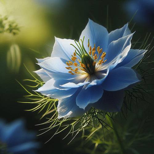 A magnificent Nigella flower