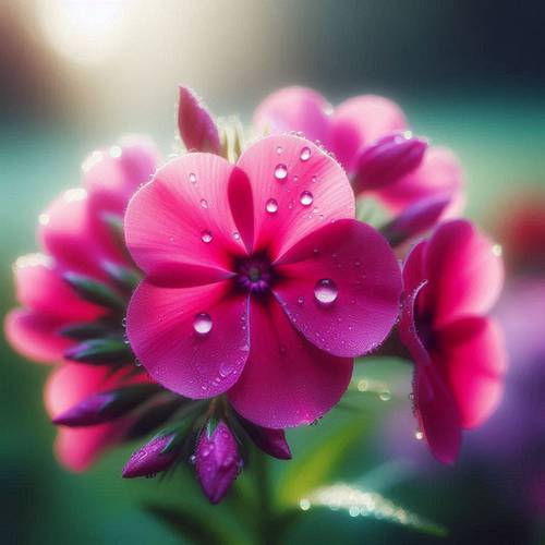 A magnificent Phlox flower