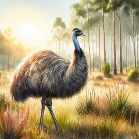 a emu bird