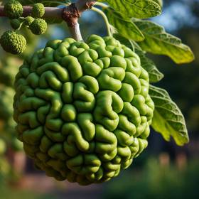 fruit from osage orange trees